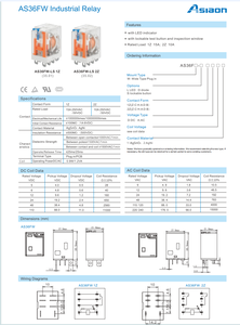 Relais automobile Asiaon AS36FW 30 ampères 12V 24V <span class=keywords><strong>pour</strong></span> phares, pompe à carburant, klaxon - <span class=keywords><strong>Prix</strong></span> usine, vente en gros - Product Image 2