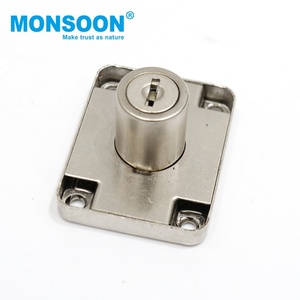 Cerradura de Cajón de Alta Calidad para Hogar, Escritorio, Estudio, Herraje Metálico Negro - Product Image 5