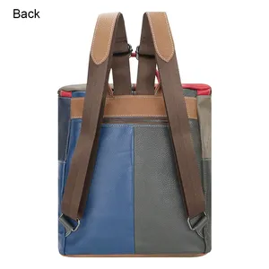 AndoBag Retro zaini <span class=keywords><strong>in</strong></span> vera <span class=keywords><strong>pelle</strong></span> di grande capacità borsa <span class=keywords><strong>a</strong></span> secchiello Casual da donna <span class=keywords><strong>zaino</strong></span> 2496 - Product Image 3