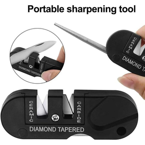 <span class=keywords><strong>Di</strong></span> alta qualità EDC all'aperto multifunzione in acciaio al tungsteno affilatrice per coltelli portatili Pre-Set carburi EDC affilatrice per coltelli - Product Image 3