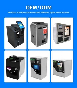 10.1'' Touch Screen Currency Exchange Kiosk Cash/Coin Acceptor Self Service Kiosk SDK Service Support QR <b>Scanner</b> <b>Printer</b> Shop - Product Image 4