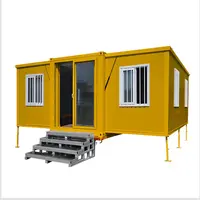 Prefabrik modern konteyner ev lüks villa prefabrik hareketli ev genişletilebilir konteyner yapı