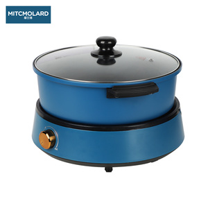 Meilleures ventes : Appareil de cuisson électrique multifonction, Poêle grill antiadhésive, Poêle à frire tendance 2026, Capacité 4 L, Marque TL, Ustensile de cuisine domestique type Dutch - Product Image 3