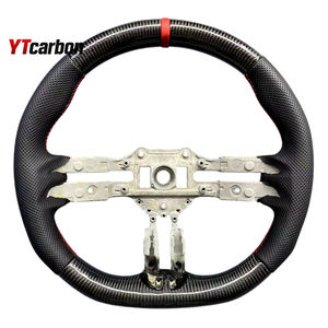 YTcarbon para A B C E S CLA CLE GLA GLC GLE GLS <span class=keywords><strong>G</strong></span> AMG accesorios de Interior de coche modificar volante de fibra de carbono Real personalizado - Product Image 6