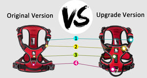 Truelove gemi hazır konfor ayarlanabilir yumuşak köpek koşum kurşun halat seti hiçbir çekme köpek koşum naylon neopren nefes evcil hayvan yeleği - Product Image 4