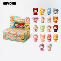 Vente en gros transfrontalière Nouveauté 2026 HEYONE OZAI MINI Abri pour animaux en fourrure PVC Peluche Échelle 1/12 Boîte mystère Collection Cadeau à Exposer