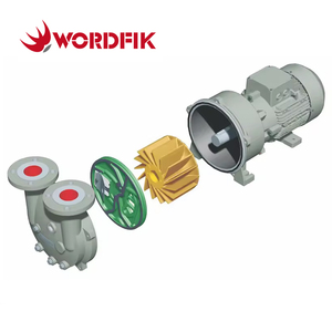 Marchio Wordfik 27 m3/h 0,81kw anello acqua anello liquido pompa per vuoto 2BV-2060 ghisa testa pompa girante in acciaio inox - Product Image 4