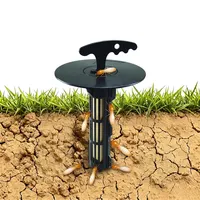 Boîte d'appât anti-termites non toxique, écologique, à installer en extérieur, design encastrable, avec bois