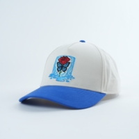 Casquette de baseball à 5 panneaux avec logo brodé personnalisé Yukaihe, profil moyen, visière incurvée, casquette de sport unisexe de qualité supérieure pour l'extérieur