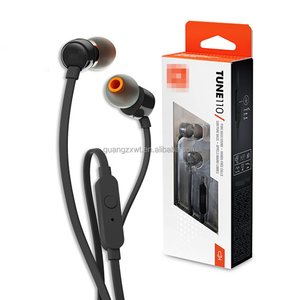 Audífonos Intrauditivos <span class=keywords><strong>Tune</strong></span> <span class=keywords><strong>110</strong></span> con Cable, Música con Bajos Profundos, Deportivos, Conector de 3.5 mm, ENC, Resistentes al Agua IPX-3, Manos Libres, Micrófono - Product Image 1