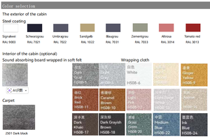 Cabines insonorisées multifonctionnelles durables UNIBOOTH, design moderne, espace de travail mobile, bureau, entrepôt, école - Product Image 6