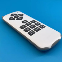 Taidacent 12/15/18 touches 315/433mhz télécommande sans fil universelle Code d'apprentissage télécommande bouton 433MHZ émetteur
