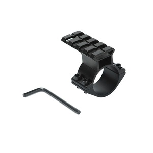 Support de dispositif optique pour aventures en plein air, usiné CNC de précision, avec pince pour tube de 25,4 mm, système de base annulaire de 21 mm, en alliage d'aluminium à dégagement rapide - Product Image 3