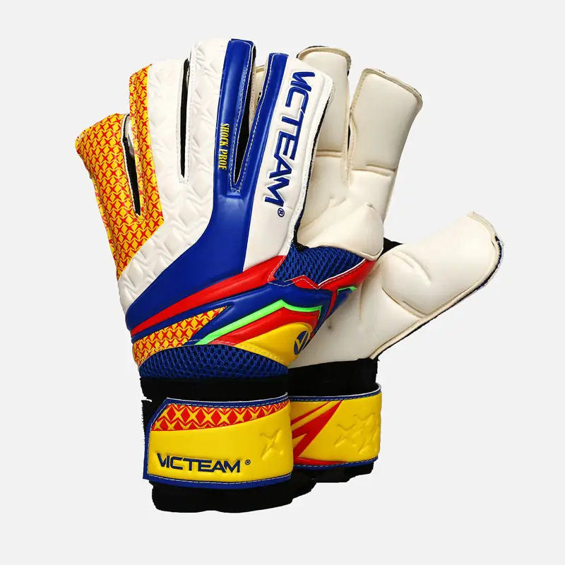 Best Quality OEM Custom Logo German Latex Foam Goalie Gloves Pro Match Goalkeeper Gloves For Soccer