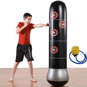 Saco de Boxeo Inflable Vertical de 160 cm para Adultos, Saco de Boxeo Inflable Independiente, Juguetes, Venta Caliente de Fábrica - Product Image 1