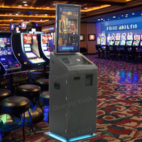 Kiosque de jeu de rédemption Fire Phoenix Premium avec SDK intégré, écran LCD 27 pouces, système d'exploitation Windows, utilisation extérieure, station de recharge pour casino et lounge