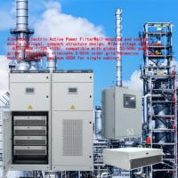 Filtre de puissance actif APF avancé à économie d'énergie, 30A-150A, 6 prises, équipement de réduction de la consommation électrique à usage industriel
