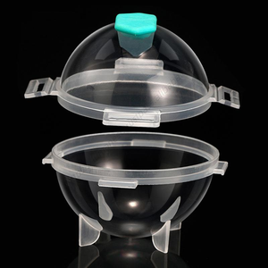 Molde de silicona DD1638 para hacer bolas de hielo grandes para whisky, bar, refrigerador, cubos redondos, venta al por mayor - Product Image 1