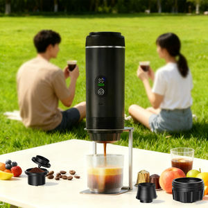 Machine à <span class=keywords><strong>café</strong></span> intelligente mini 20 bars de pression, machine à cappuccino portable, utilisation en extérieur, camping, voiture, maison - Product Image 5