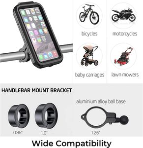 <span class=keywords><strong>Soporte</strong></span> Ultra Estable para Teléfono de Bicicleta, Operación con una Mano, Rotación, <span class=keywords><strong>Soporte</strong></span> para Manillar de Bicicleta de Montaña y Carretera, Clip Universal para Teléfono Celular - Product Image 2