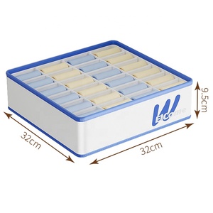 <span class=keywords><strong>24</strong></span> lưới tủ quần áo lưu trữ quần áo Organizer đồ lót Hộp lưu trữ cho vớ cao cấp Organiser cho hiệu quả sử dụng không gian - Product Image 1