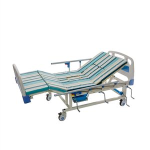 Grand Verpleging Bedden 3 Crank Manual Ouderenzorg <span class=keywords><strong>Paramount</strong></span> Ziekenhuis Bedden Te Koop - Product Image 1