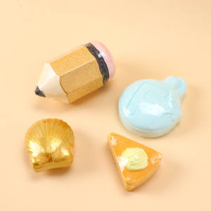 Vente chaude Soins de La Peau Marque Privée Relaxant 100% NaturaI Ingrédients <span class=keywords><strong>Alimentaire</strong></span> En Forme De Spa Fizzy Bubble Fruits <span class=keywords><strong>Bombe</strong></span> De Bain - Product Image 3