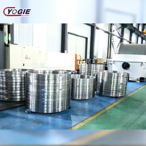 Machinerie professionnelle <span class=keywords><strong>pour</strong></span> la fabrication du ciment : Pneu de 4,4 m <span class=keywords><strong>pour</strong></span> four rotatif à chaux soudée, anneau de roulement en <span class=keywords><strong>acier</strong></span> forgé de grand diamètre - Product Image 4