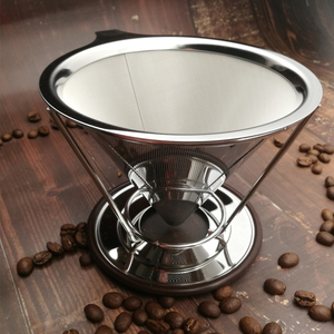 ไร้กระ<span class=keywords><strong>ด</strong></span>าษสแตนเลส/ไทเทเนียมเคลือบหยด<span class=keywords><strong>กาแฟ</strong></span>เทกว่ากรอง - Product Image 2