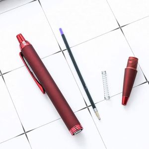 New 1.0Mm Custom Logo Hotel Corporate Promotional Gift Multi-Color Retractable Metal Ballpoint <b>Pens</b> Wholesale - Product Image 4