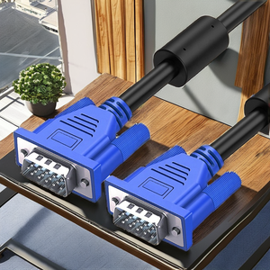 Sipu nam-nam không được bảo vệ <span class=keywords><strong>VGA</strong></span> để <span class=keywords><strong>VGA</strong></span> Cáp với PVC Áo khoác cho DVD người chơi 1.5m-15m chiều dài mô hình 3 + 2 - Product Image 2