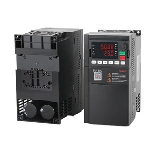 ไดรฟ์ VFD รุ่น SU800 ขนาด 0.75KW ถึง 2.2KW แบบเฟสเดียวและสามเฟส 220V ตัวแปลงความถี่สำหรับควบคุมความเร็วคอมเพรสเซอร์และมอเตอร์ - Product Image 5