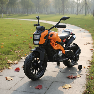 Motocicleta Eléctrica Infantil <span class=keywords><strong>de</strong></span> Alta Calidad para Niños, con Luces, Música, Amortiguación <span class=keywords><strong>de</strong></span> Impactos, Control Remoto, <span class=keywords><strong>de</strong></span> Plástico, para Exteriores - Product Image 4