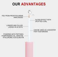 Korean No1 Most Popular Eyelashes Manufacturer Korea Oem Oil Free Eyelash Growth Serum With Lash Enhancement for Extensions Safe