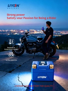 Meilleur fournisseur chinois de batteries de démarrage pour moto, batterie au <span class=keywords><strong>lithium</strong></span> LP5 LIYON, adaptée à la plupart des types de motos - Product Image 2