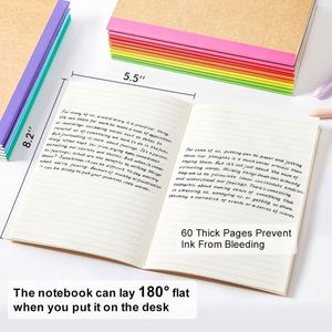 Libreta de Tapa Dura Portátil A5, Papel en Blanco, Color Arcoíris, Agenda Diaria, Regalo - Product Image 2