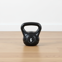 Kettlebell en Ciment Revêtu de PE, Confortable et Durable, pour Entraînement de Force Professionnel Personnalisé en Gros, Idéal pour la Gymnastique Quotidienne à Domicile