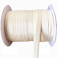 Vente directe usine – Ruban de bordure sergé brillant en polyester écologique de 12 mm pour robe de mariée, décoration Hanfu, couture et artisanat