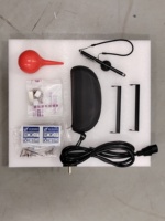 Machine de marquage laser à fibre pour cartes de visite en cuir plastique métal doré 30W