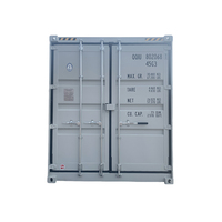Conteneur maritime métallique standard de 40 pieds de haute qualité, empilable, pour marchandises sèches, avec porte latérale