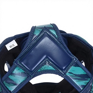 Casque de boxe en cuir pour enfants, réglable, personnalisable, protection sportive, casque de boxe élégant - Product Image 6