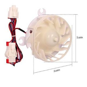 EAU64824401 EAU64824402 Motor de ventilador de refrigerador de 2.64 pulgadas, eléctrico de plástico, para piezas de refrigerador LG - Product Image 1