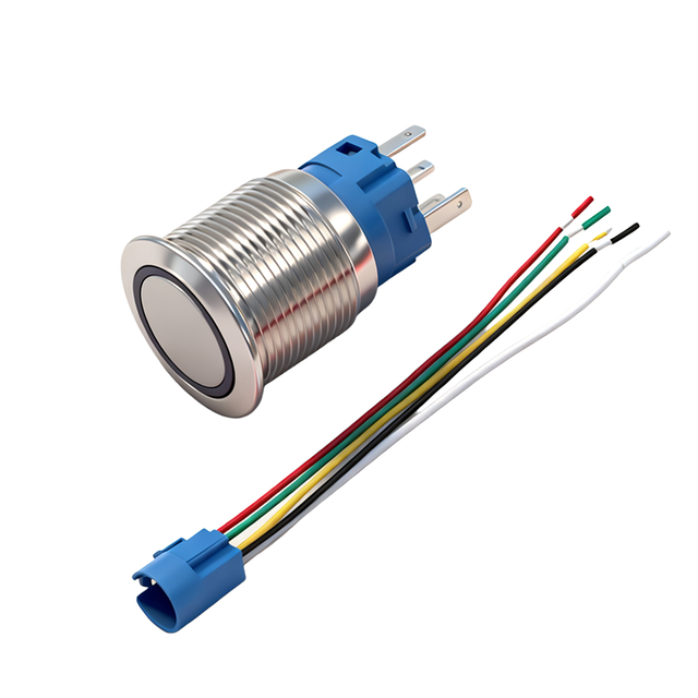 Led Metal Waterproof Push Button Switch Power Symbol Latching Momentary Illuminated 12mm/16mm/19mm/22mm/25mm/28mm/30mm