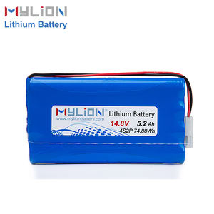 3.7 נטענת <span class=keywords><strong>7.4v</strong></span> 11.1v 12v 14.8v l-ion סוללות 2200mah 2600mah 4400mah 3s2p 4s2p 18650 icr חבילת סוללת ליתיום יון - Product Image 1