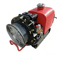 Pulvérisateur autopropulsé télécommandé YN-200A pour vergers, avec moteur, pompe, réservoir de 200 L et portée de pulvérisation de 16 m, pour arbres fruitiers et usage agricole