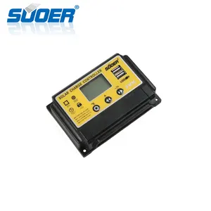 Venda quente Suoer 12 Volts 30A 24V PWM Controlador de Carregador Solar para atacado