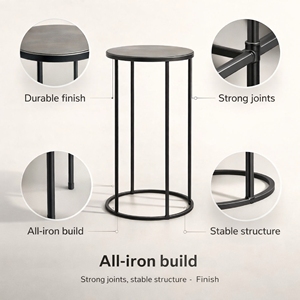 Premium Quality Metal <b>Coffee</b> <b>Table</b> Iron Stand With Marble Top Contemporary Furniture For Living Room And Hotels - Product Image 5