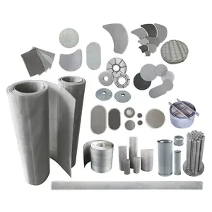 Werkseitig kunden spezifische Hochtemperatur-Edelstahl-Drahtgitter-Filtersieb-Extruder-Gewebe filter Mesh-Metallgitter-Scheiben filter