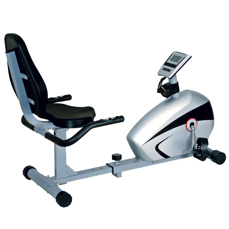 Thuisgebruik Fitnessapparatuur Twee Manier Magnetische Hometrainer Ligfiets RB2501 Met 5kgs Vliegwiel