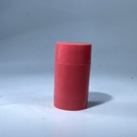 Tube vide pour déodorant 2026, en plastique dépoli, rond, conteneur cosmétique 30 ml, emballage coloré avec impression de logo personnalisé